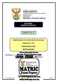 Sesotho FAL P1 Nov 2009 Memo.pdf